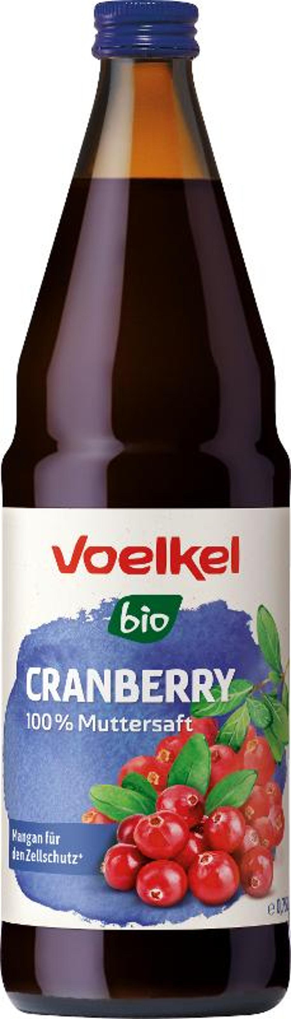 Produktfoto zu Cranberry pur