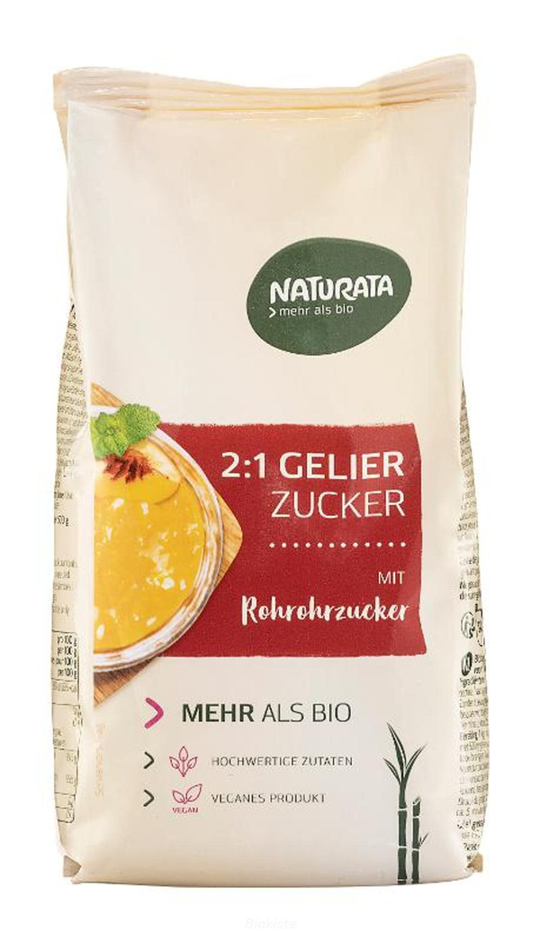 Produktfoto zu Gelierzucker 2:1, Naturata