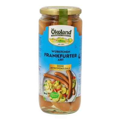 Produktfoto zu Frankfurter im Glas Bio