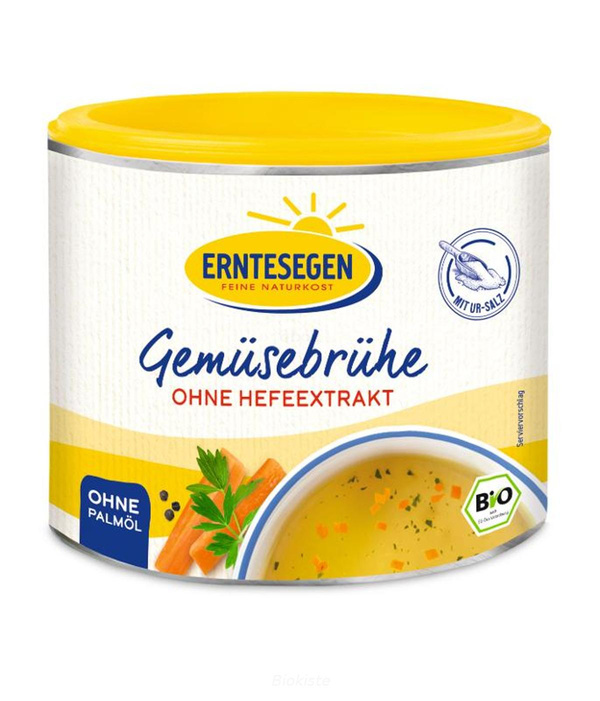 Produktfoto zu Gemüsebrühe hefefrei Dose Ernt
