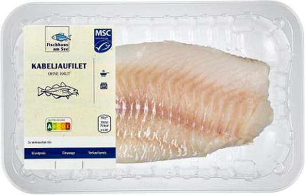 Produktfoto zu Kabeljaufilet, ohne Haut
