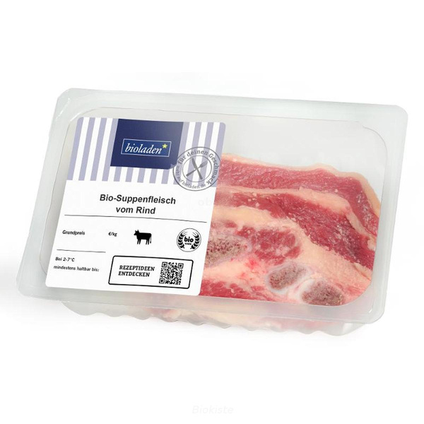 Produktfoto zu Suppenfleisch vom Rind mit Knochen