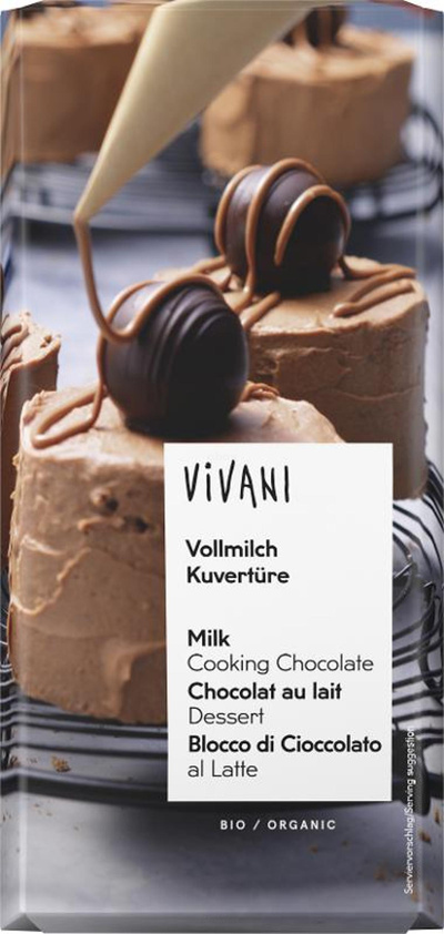 Produktfoto zu Vollmilch Kuvertüre 200g