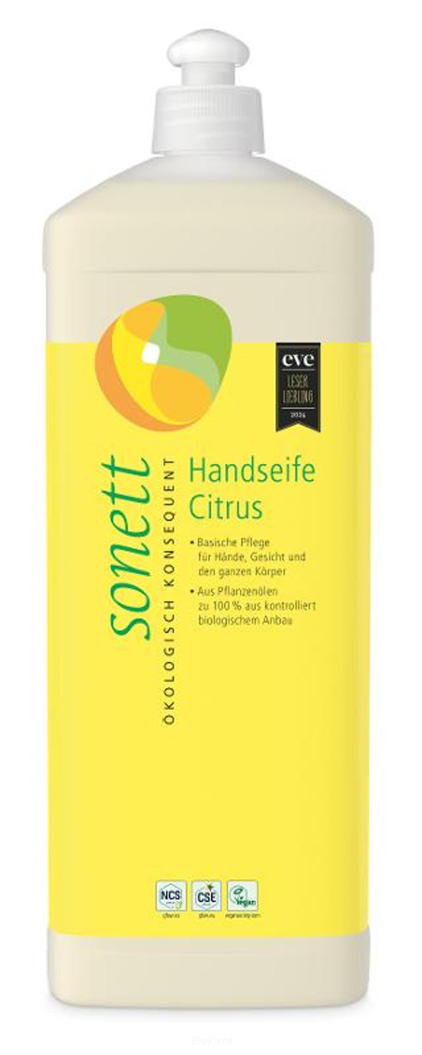 Produktfoto zu Handseife Citrus Nachfüllflasche