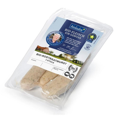 Produktfoto zu Rostbratwurst 3 Stück Bioladen