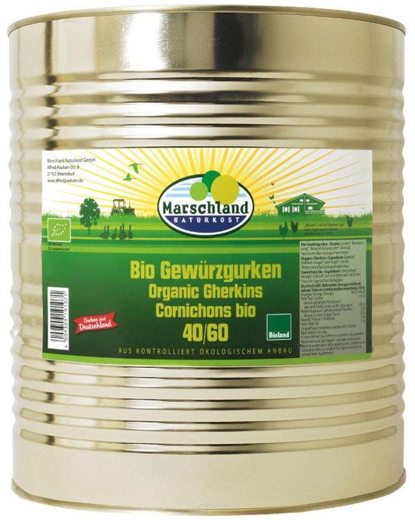 Produktfoto zu Gewürzgurken 9700g