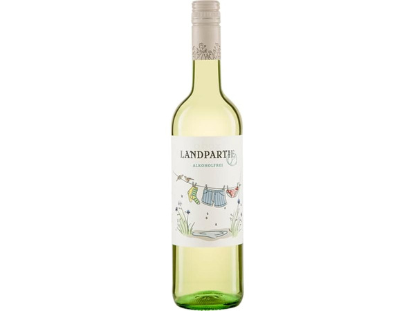 Produktfoto zu Landpartie alkoholfrei weiß Kiste mit 6 x  0,75