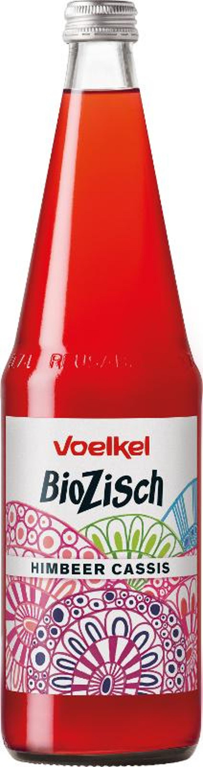 Produktfoto zu Bio Zisch Himbeer Cassis 0,75L