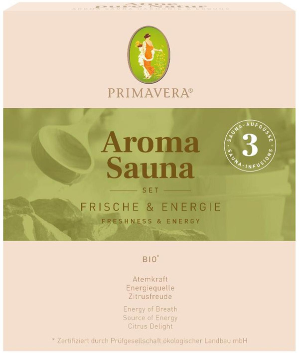 Produktfoto zu Aroma Sauna Set Frische und Energie