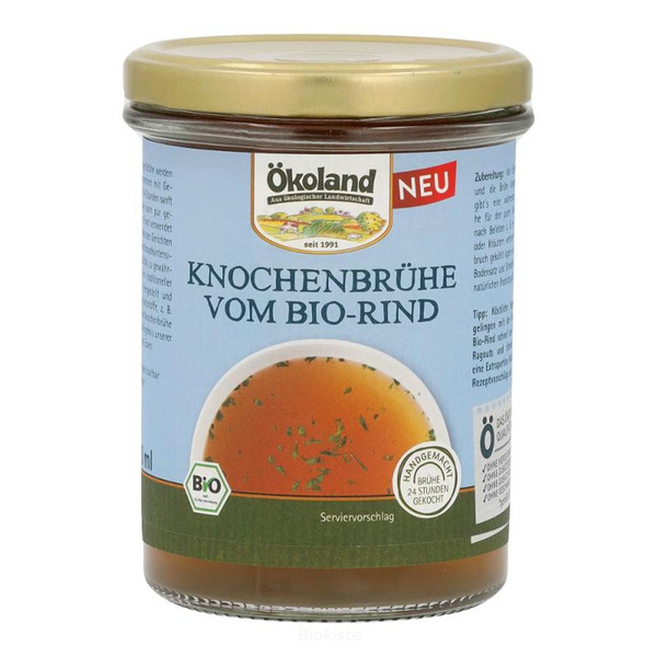 Produktfoto zu Knochenbrühe vom Bio-Rind