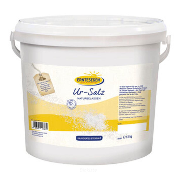 Produktfoto zu Ur-Salz fein 12kg im Eimer