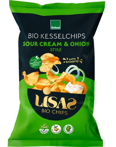 Produktfoto zu Kesselchips Sauerrahm Zwiebel