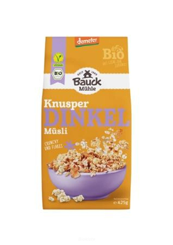 Produktfoto zu Dinkel Müsli Knusperzart