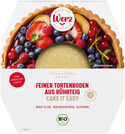 Produktfoto zu Feiner Tortenboden glutenfrei aus Rührteig