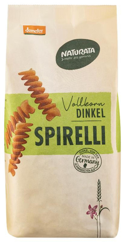 Produktfoto zu Spirelli Dinkel, Vollkorn