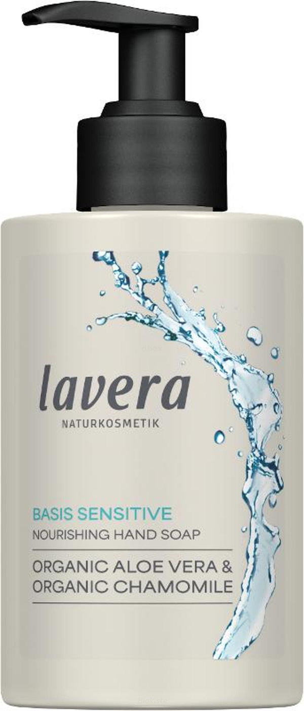 Produktfoto zu basis sensitiv milde Pflegeseife im Pumpspender 250 ml