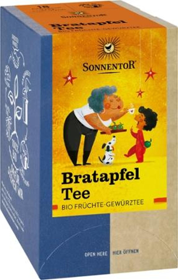 Produktfoto zu Bratapfeltee im Teebeutel