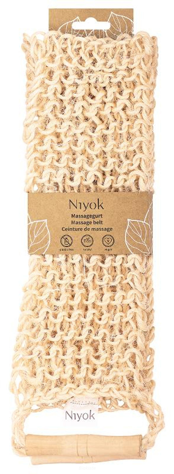Produktfoto zu Massagegurt aus Sisal